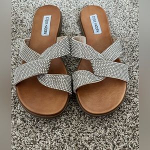 Steve Madden Rhinestone Sandals
